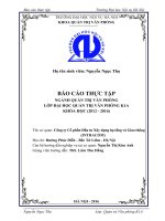 Tìm hiểu về tổ chức lưu trữ tại công ty cổ phần đầu tư xây dựng hạ tầng và giao thông