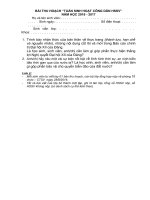 Bài thu hoạch Nghị quyết Đại hội Đảng lần thứ XII