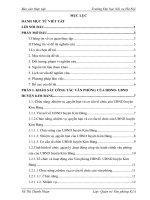 Công tác văn thư của văn phòng HĐND – UBND huyện kim bảng