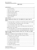 Thực trạng công tác văn thư tại học viện tư pháp