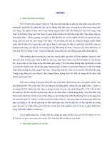 LUẬN án TIẾN sĩ   hồ CHÍ MINH với vấn đề dân tộc và GIAI cấp TRONG CÁCH MẠNG VIỆT NAM