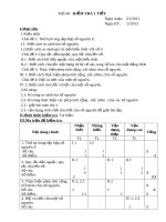 Giáo án kiểm tra 1 tiết môn toán lớp 6 