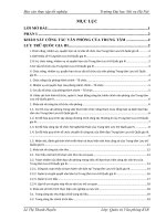 NGHIỆP VỤ HÀNH CHÍNH CỦA TRUNG TÂM LƯU TRỮ QUỐC GIA III