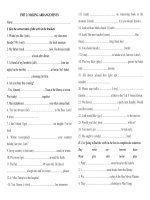 UNIT 2 BAI TAP THUC HANH   SACH CU 