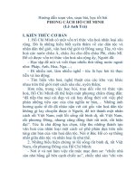 Hướng dẫn soạn văn lớp 9 bài phong cách hồ chí minh