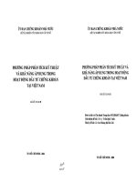 Phương pháp phân tích kỹ thuật và khả năng áp dụng trong hoạt động đầu tư chứng khoán tại Việt Nam
