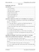 Tìm hiểu về kỹ năng giao tiếp, văn hóa công sở tại UBND huyện nghi lộc – tỉnh nghệ an