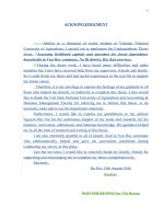 Assessing livelihood capitals and outcomes for forest dependence households in van hoc commune, na ri district, bac kan province