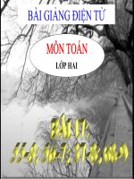 Bài giảng Toán 2 bài 55 trừ 8,56 trừ 7,37 trừ 8,68 trừ 9