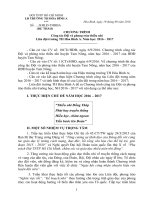 Chương trình Công tác Đội và phong trào thiếu nhi Liên đội năm 2016  2017. Tham khảo