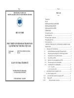 Phát triển sản phẩm bao thanh toán tại Ngân hàng thương mại cổ phần Kỹ Thương Việt Nam