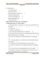 Tổ chức công tác văn thư tại văn phòng bộ khoa học và công nghệ