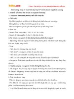 Giải bài tập trang 24 SGK Sinh học lớp 11: Vai trò của các nguyên tố khoáng