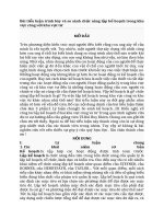 Bài tiểu luận trình bày và so sánh chức năng lập kế hoạch trong khu vực công với khu vực tư