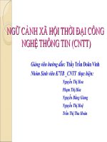 Ngu canh thoi dai cua CNTT