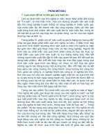 LUẬN án TIẾN sĩ   vấn đề LIÊN kết GIỮA sản XUẤT và THƯƠNG mại TRONG QUÁ TRÌNH CHUYỂN SANG nền KINH tế THỊ TRƯỜNG