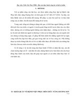 Báo cáo thực hành công tác xã hội cá nhân với trẻ tự kỷ