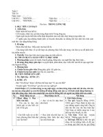 GIÁO ÁN NGỮ VĂN 8 TUẦN 2 CHUẨN