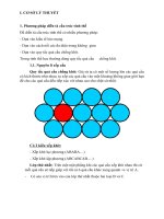 Phương pháp diễn tả cấu trúc tinh thể, số phối trí, hình phối trí