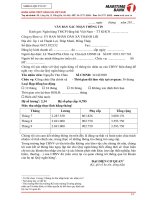 VĂN BẢN XÁC NHẬN THÔNG TIN VAY VỐN NGÂN HÀNG