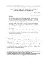 NHẬT BẢN TRONG MỐI QUAN HỆ VỚI BỒ ĐÀO NHA VÀ HÀ LAN DƯỚI THỜI TOKUGAWA - MỘT VÀI ĐỐI SÁNH