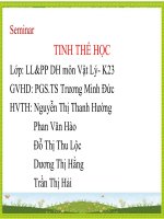 TÍNH ĐA HÌNH VÀ ĐỒNG HÌNH trong cấu trúc tinh thể