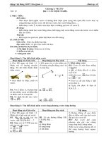 giáo án hình học 10 cơ bản