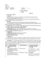 GIÁO ÁN NGỮ VĂN 8 TUẦN 4 CHUẨN