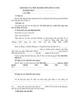 Kịch bản đại hội CĐCS 2016 (cực kì chi tiết)   đại số 9   phùng mạnh điềm 