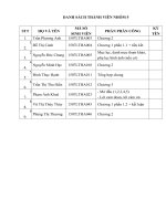 Tiểu luận: :THỰC TRẠNG CÔNG TÁC LƯU TRỮ TÀI LIỆU TẠI KHOA ĐÀO TẠO TẠI CHỨC VÀ BỒI DƯỠNG TRƯỜNG ĐẠI HỌC NỘI  VỤ HÀ NỘI