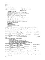 GIÁO ÁN NGỮ VĂN 8 TUẦN 11 CHUẨN