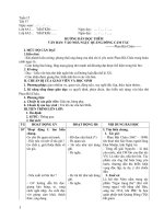 GIÁO ÁN NGỮ VĂN 8 TUẦN 15 CHUẨN