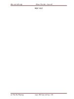 Thực trạng công tác văn thư, lưu trữcủa UBND huyện Tĩnh gia