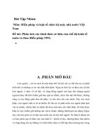 Phân tích các hình thức sở hữu của chế độ kinh tế nước ta theo Hiến pháp 1992