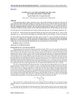 NGHIÊN cứu cấu TRÚC dẫn điện sâu địa CHẤT BẰNG PHƯƠNG PHÁP từ BIẾN đổi 