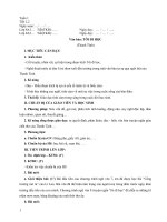 GIÁO ÁN NGỮ VĂN 8 TUẦN 1 CHUẨN