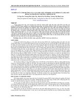 NGHIÊN cứu ẢNH HƯỞNG của vật LIỆU mẫu tới HIỆU SUẤT ĐỈNH của đầu dò HPGE GC3520 BẰNG CHƯƠNG TRÌNH MCNP 