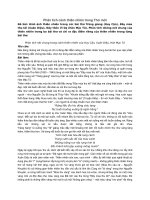 Phân tích cảnh thiên nhiên trong thơ mới