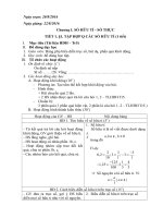 Giáo án Toán 7 VNEN (Đại số  Chương I)