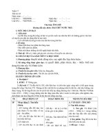 GIÁO ÁN NGỮ VĂN 8 TUẦN 17 CHUẨN