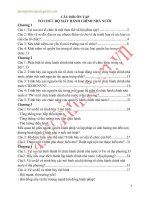 Đề cương môn Tổ chức bộ máy hành chính nhà nước