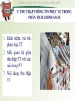 Thu thập thông tin phục vụ trong phân tích chính sách