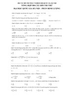 Tài liệu ôn tập trắc nghiệm toán 12 hay