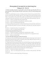 Phương pháp kế toán phải thu của khách hàng theo Thông tư 133 - TK 131