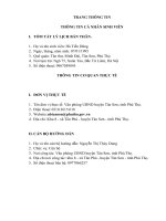 Hoạt động của bộ phận tiếp nhận và trả kết quả theo cơ chế “một cửa” tại Văn phòng Uỷ ban nhân dân huyện Tân Sơn, tỉnh Phú Thọ