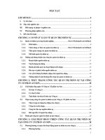 tieu luan quan tri nhan su trong kinh doanh van tai