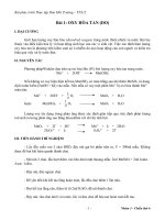 Bài phúc trình thực tập Hóa môi trường