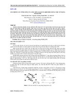 XÁC ĐỊNH các TÍNH CHẤT của đầu dò GALLIUM ARSENIDE BẰNG VIỆC sử DỤNG PENELOPE 