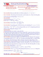 Thi thử THPT chuyên đh vinh lần 1 2016 