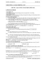 chuyên đề 1: Dao động cơ